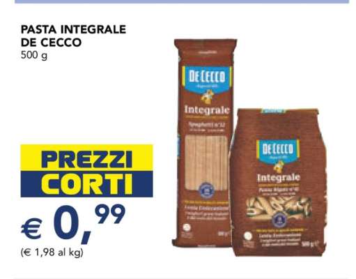 Pasta Integrale De Cecco