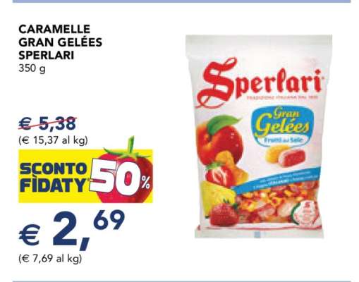 Caramelle Gran Gelées Sperlari