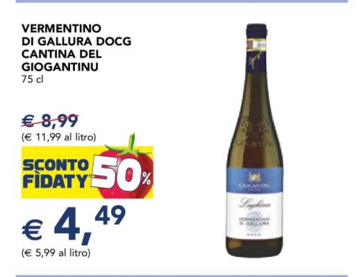 Vermentino di Gallura DOCG Cantina del Giogantinu