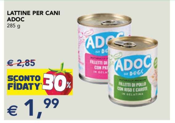 Lattine per Cani ADOC