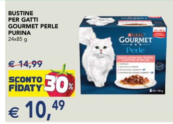 Bustine per gatti Gourmet Perle Purina
