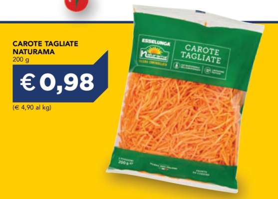 CAROTE TAGLIATE NATURAMA
