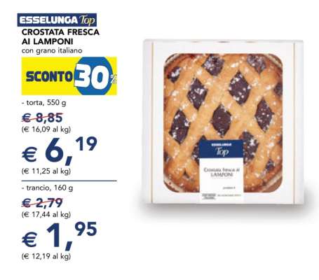 Crostata Fresca ai Lamponi