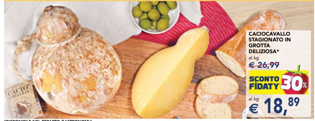 Caciocavallo Stagionato in Grotta Deliziosa