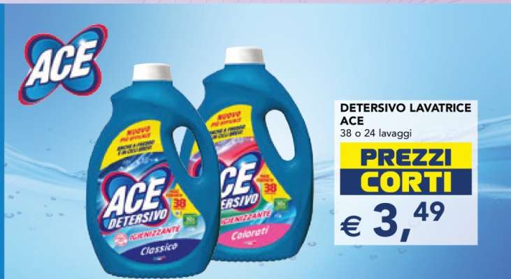 DETERSIVO LAVATRICE ACE