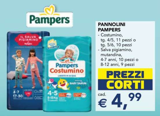 PANNOLINI PAMPERS