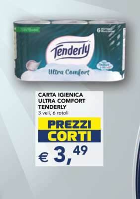 CARTA IGIENICA ULTRA COMFORT TENDERLY
