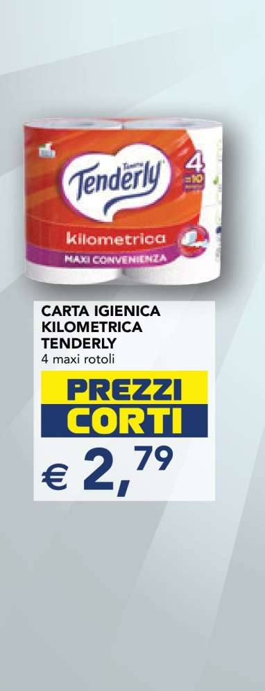 Carta Igienica Kilometrica Tenderly