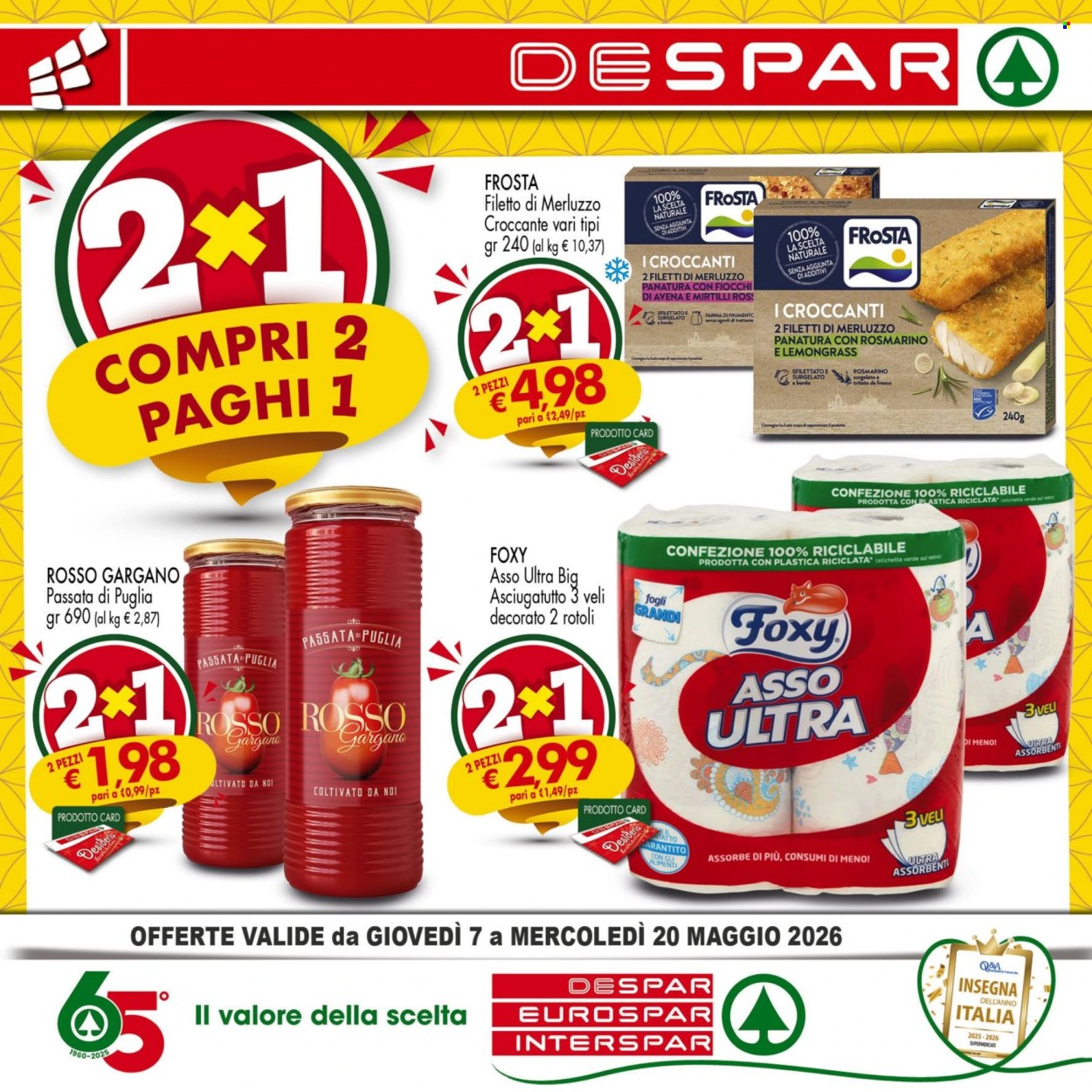 Volantino Interspar - 7/5/2026 - 20/5/2026. Pagina 1