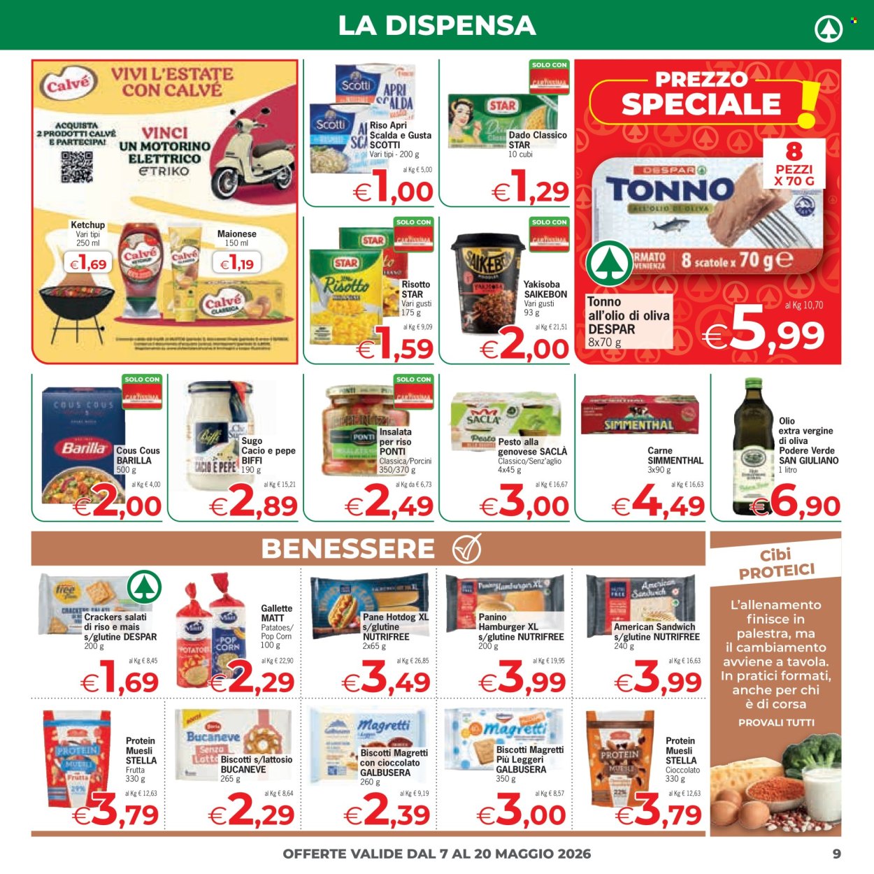 Volantino Eurospar - 7/5/2026 - 20/5/2026. Pagina 9