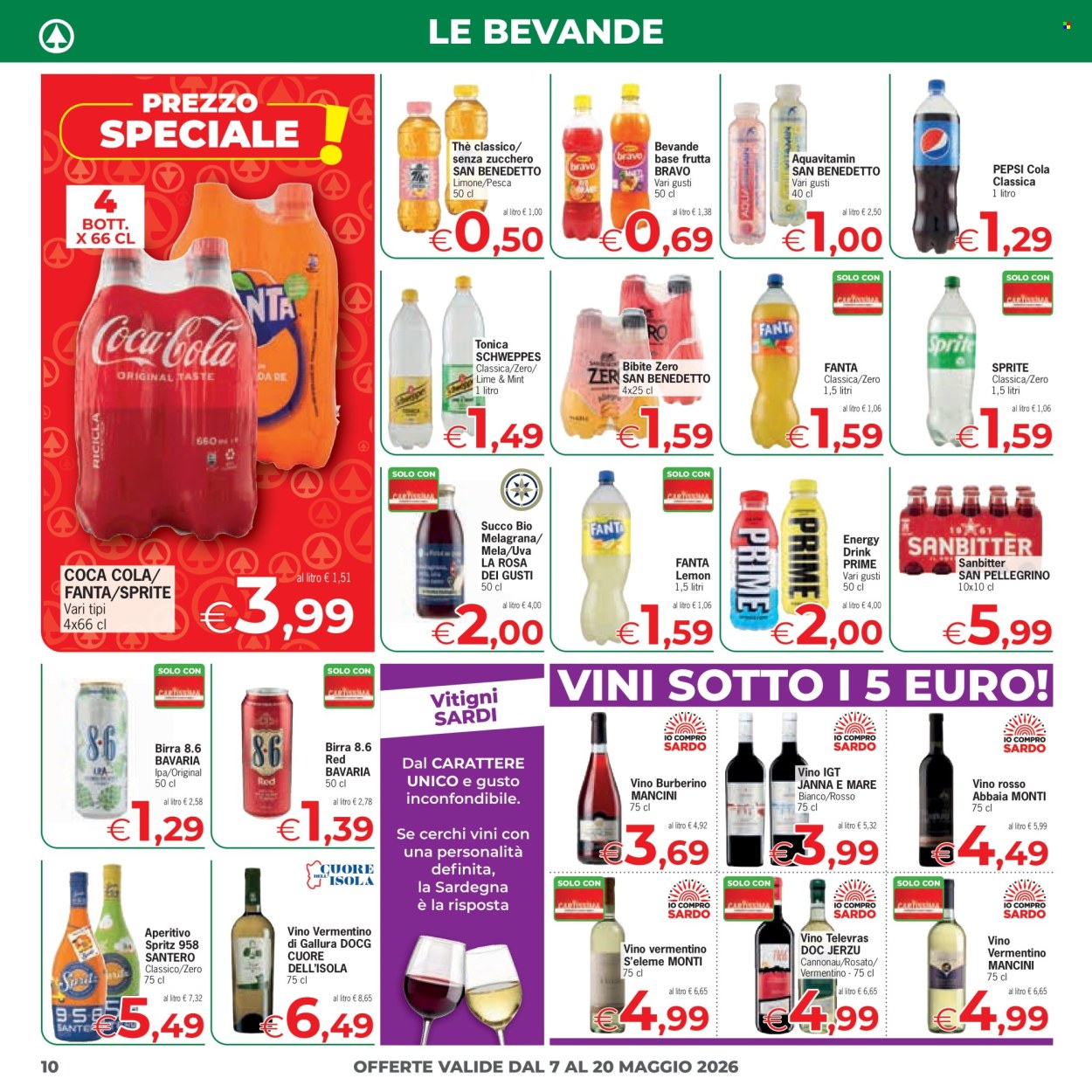Volantino Eurospar - 7/5/2026 - 20/5/2026. Pagina 10