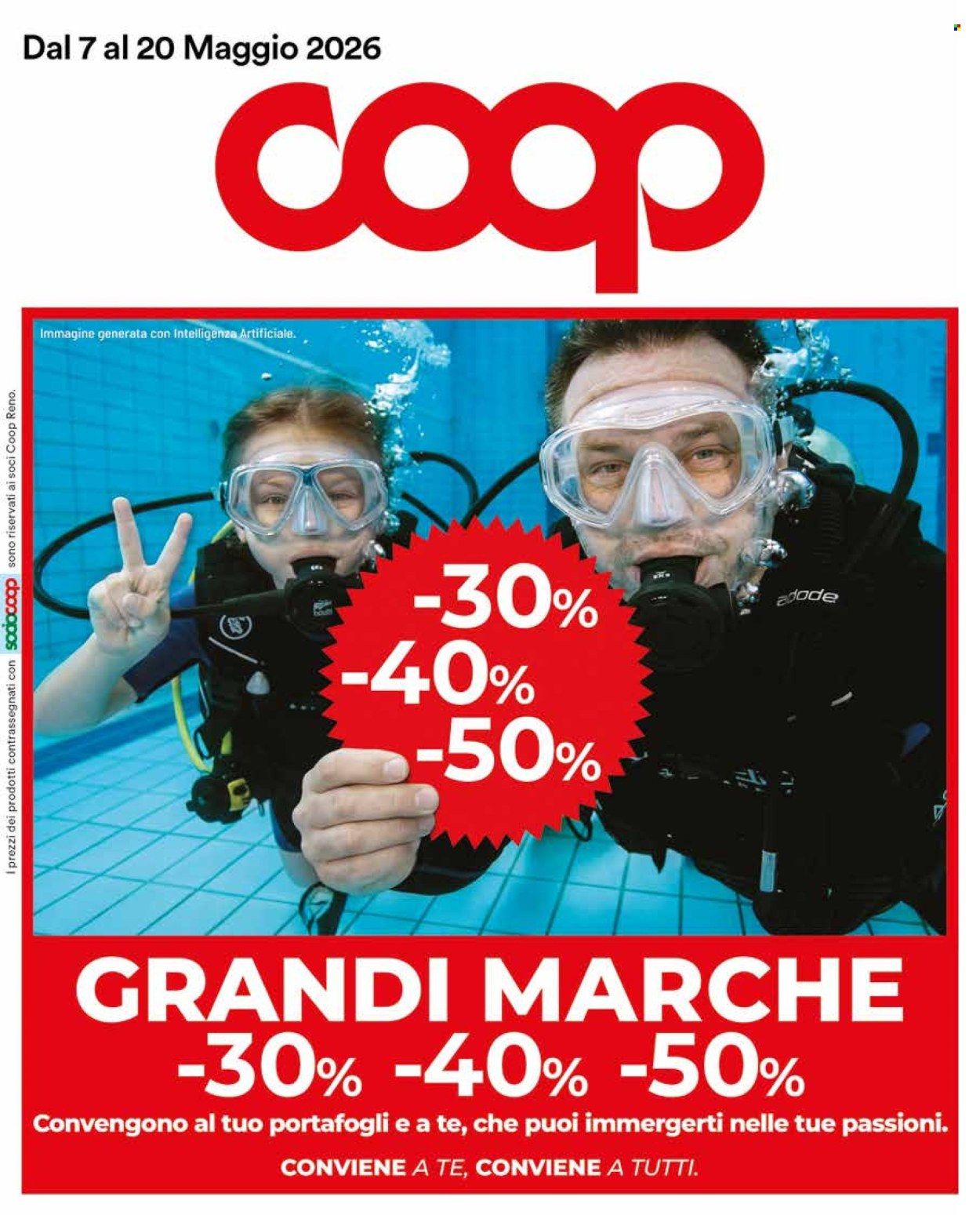 Volantino Coop - 7/5/2026 - 20/5/2026. Pagina 1