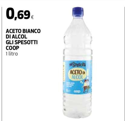 ACETO BIANCO DI ALCOL GLI SPESOTTI COOP