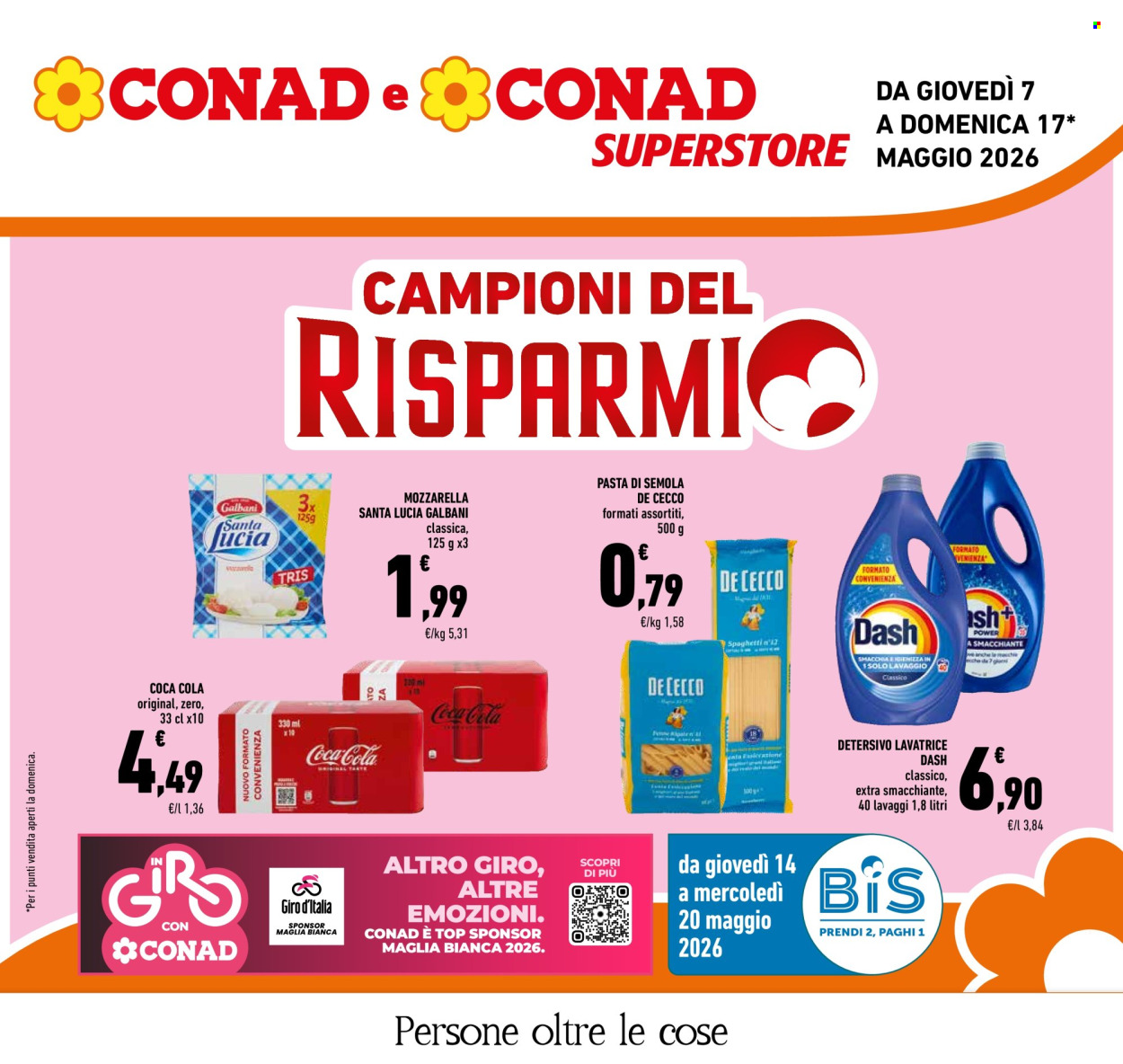Volantino Conad Superstore - 7/5/2026 - 17/5/2026. Pagina 1