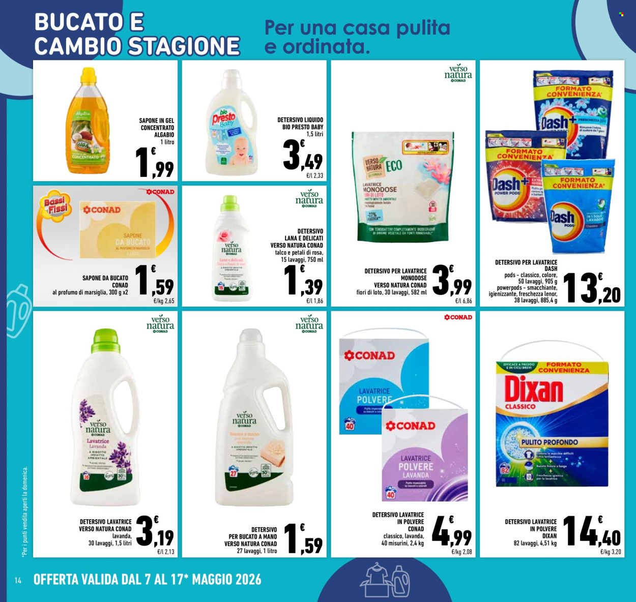Volantino Conad Superstore - 7/5/2026 - 17/5/2026. Pagina 14