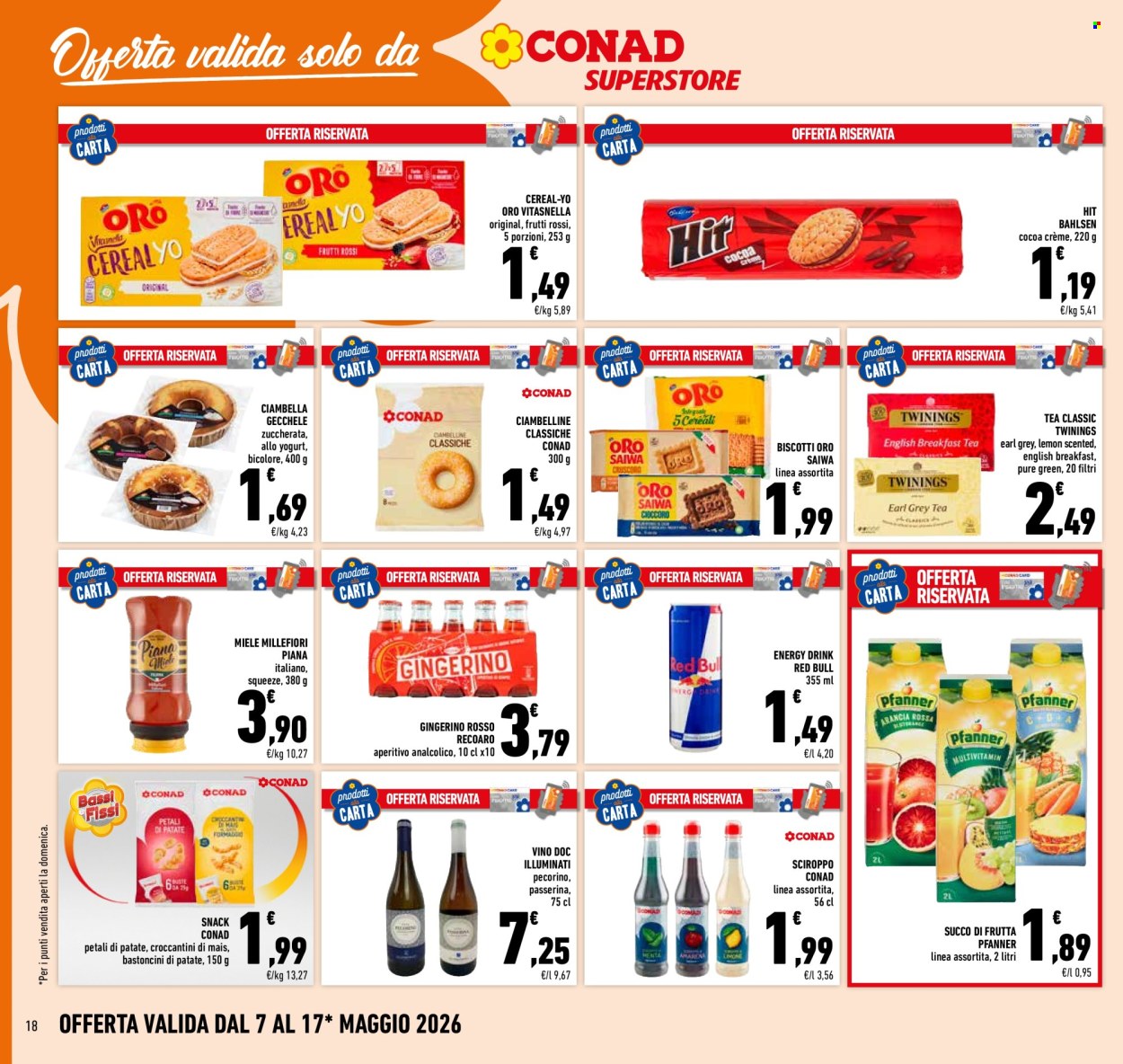 Volantino Conad Superstore - 7/5/2026 - 17/5/2026. Pagina 18