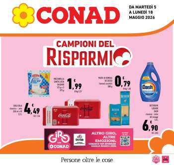 Volantino Conad - 5/5/2026 - 18/5/2026.