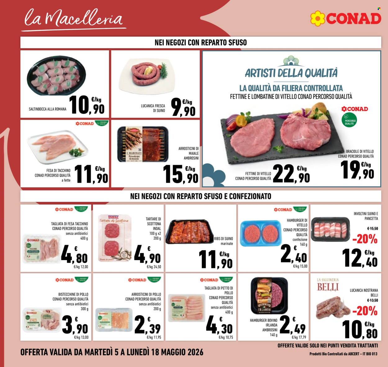 Volantino Conad - 5/5/2026 - 18/5/2026. Pagina 4