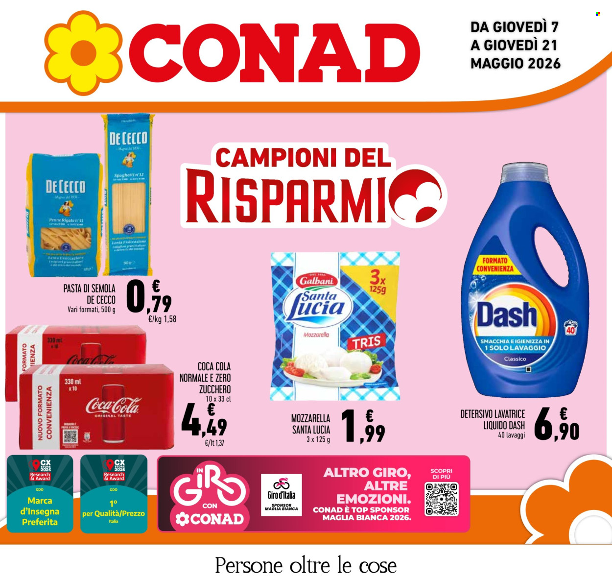 Volantino Conad - 7/5/2026 - 21/5/2026. Pagina 1