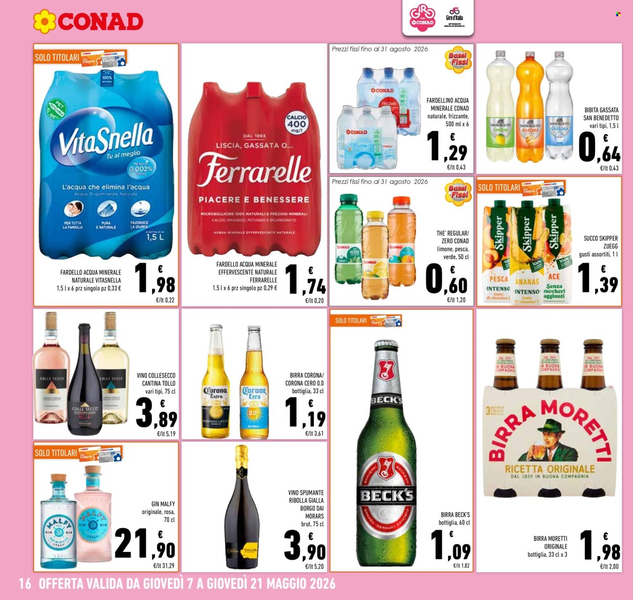 Volantino Conad - 7/5/2026 - 21/5/2026. Pagina 16