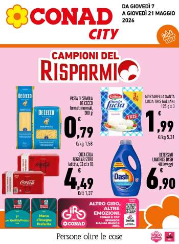 Volantino Conad - 7/5/2026 - 21/5/2026.