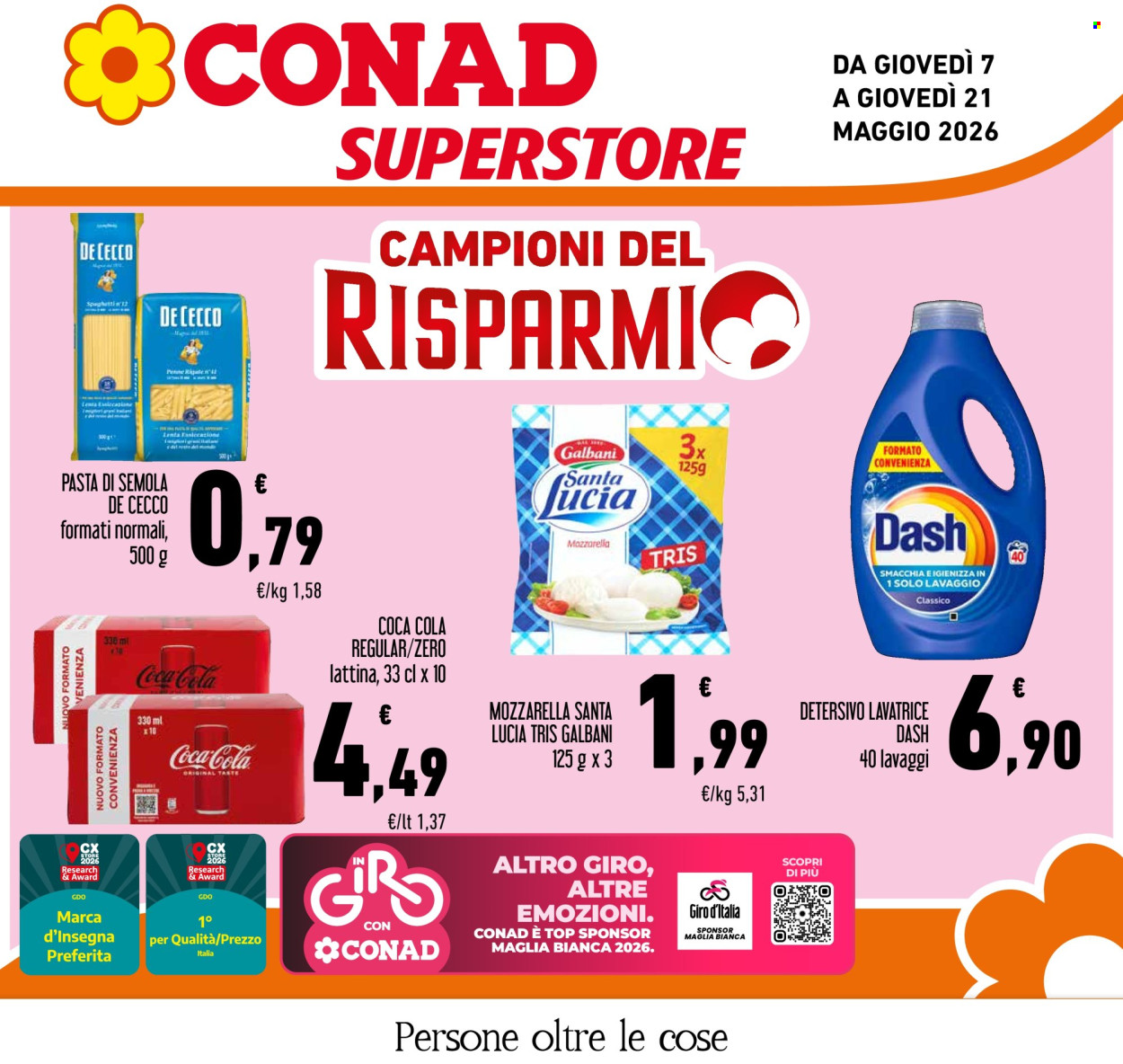 Volantino Conad Superstore - 7/5/2026 - 21/5/2026. Pagina 1