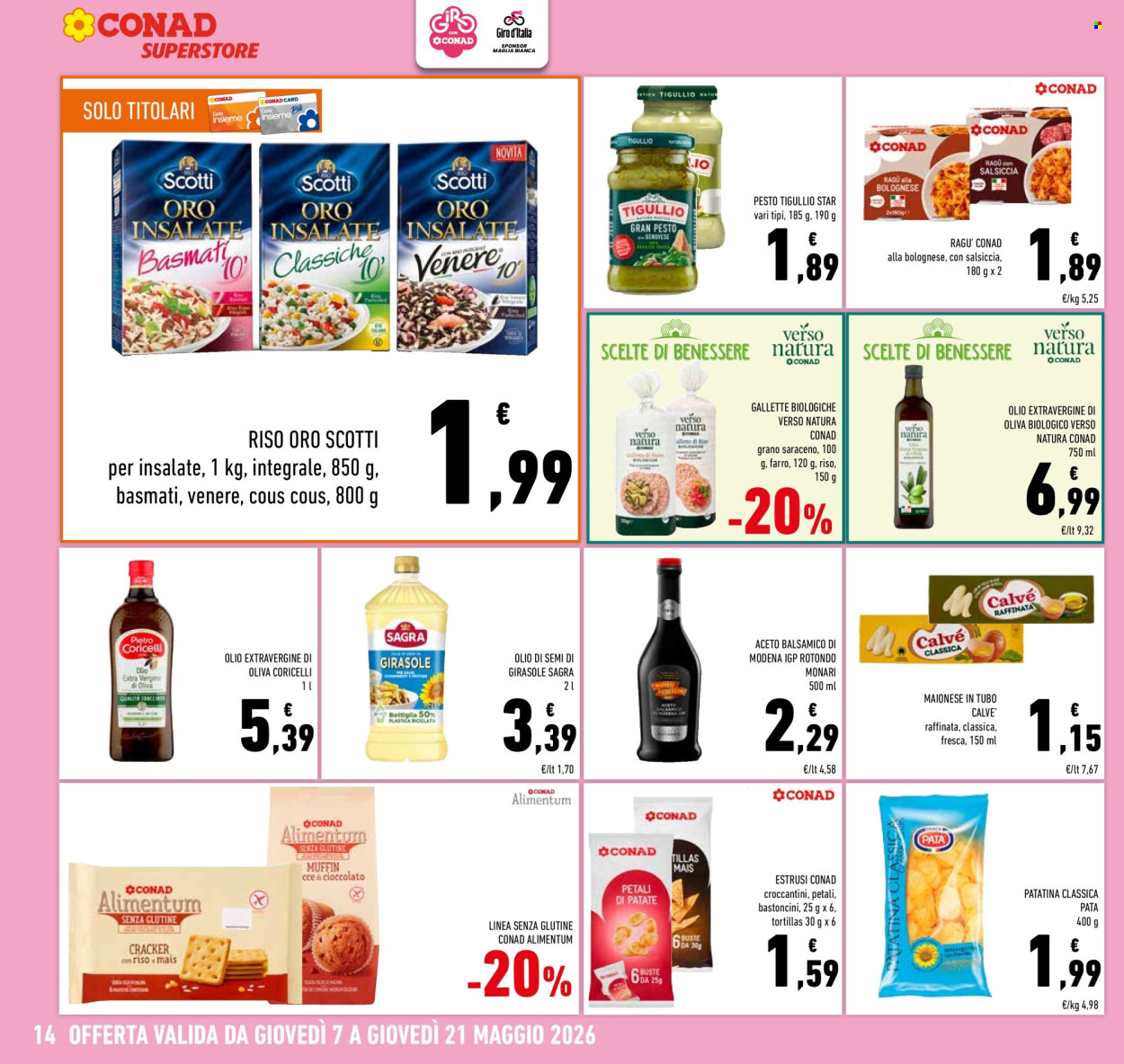 Volantino Conad Superstore - 7/5/2026 - 21/5/2026. Pagina 14