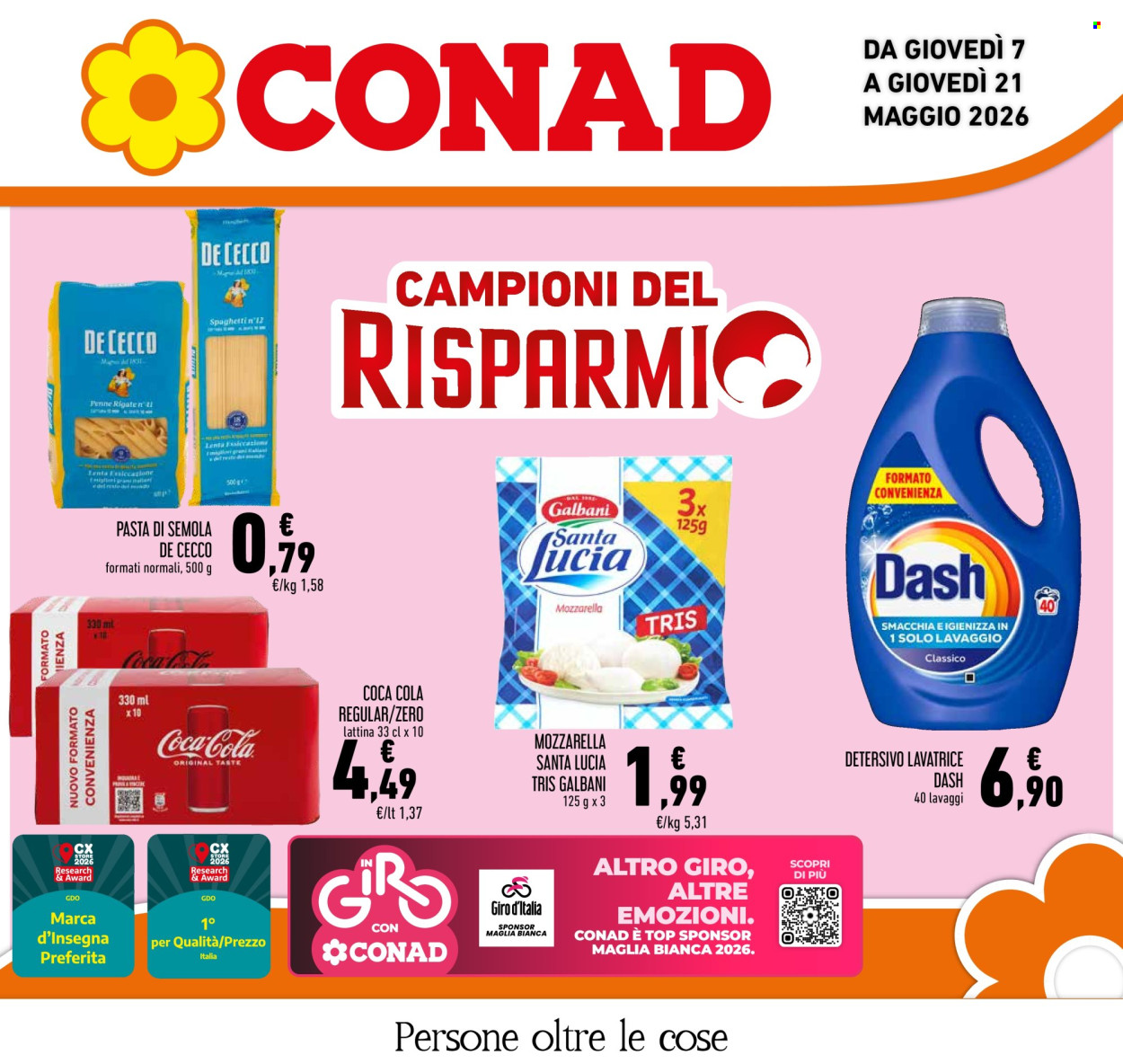 Volantino Conad - 7/5/2026 - 21/5/2026. Pagina 1