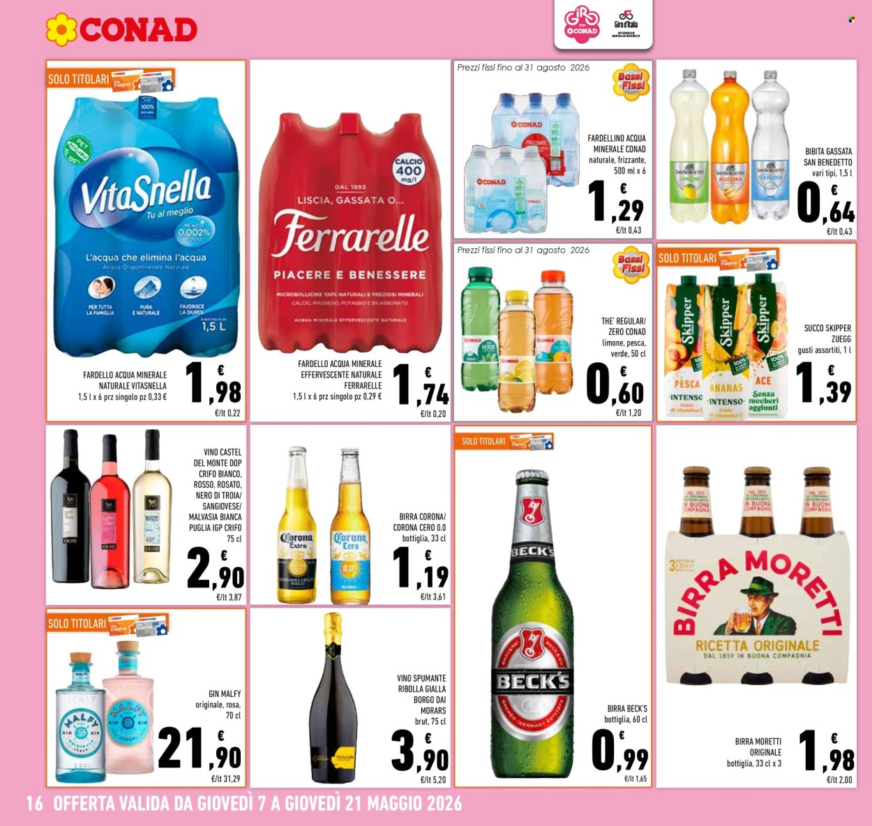 Volantino Conad - 7/5/2026 - 21/5/2026. Pagina 16