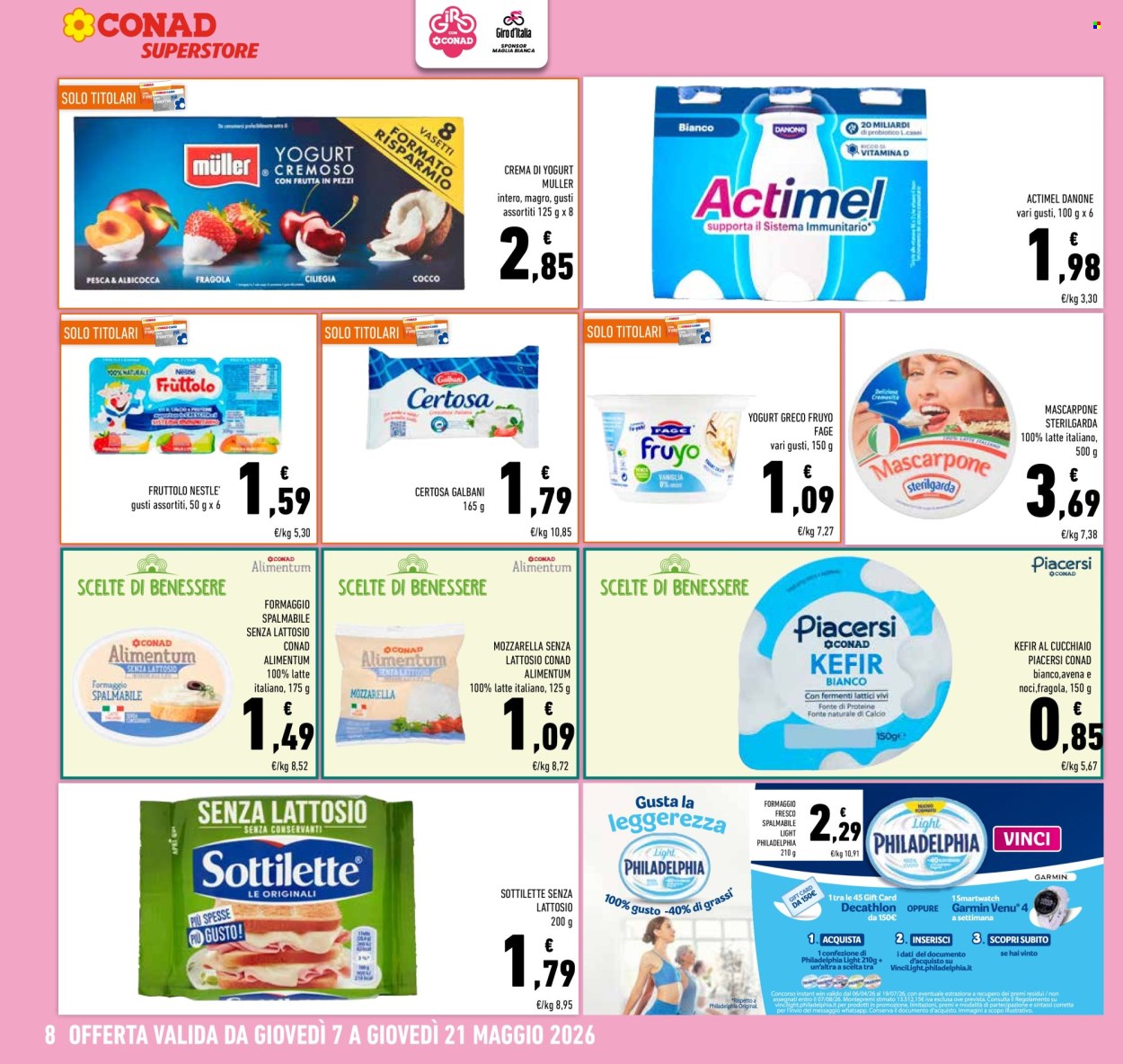 Volantino Conad Superstore - 7/5/2026 - 21/5/2026. Pagina 8