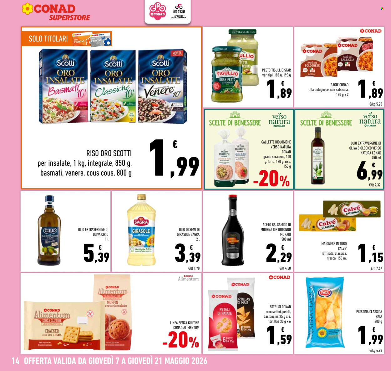 Volantino Conad Superstore - 7/5/2026 - 21/5/2026. Pagina 14