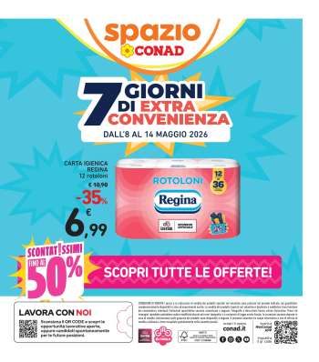 Volantino Spazio Conad - 8/5/2026 - 14/5/2026.