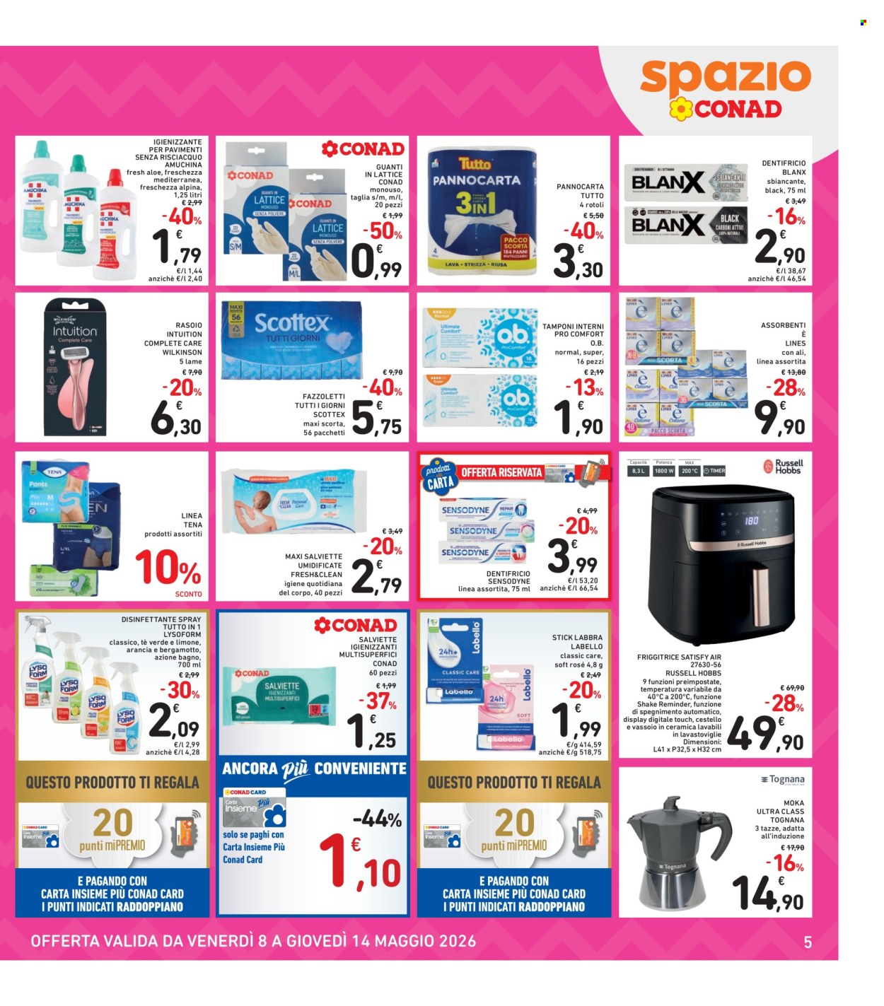 Volantino Spazio Conad - 8/5/2026 - 14/5/2026. Pagina 5