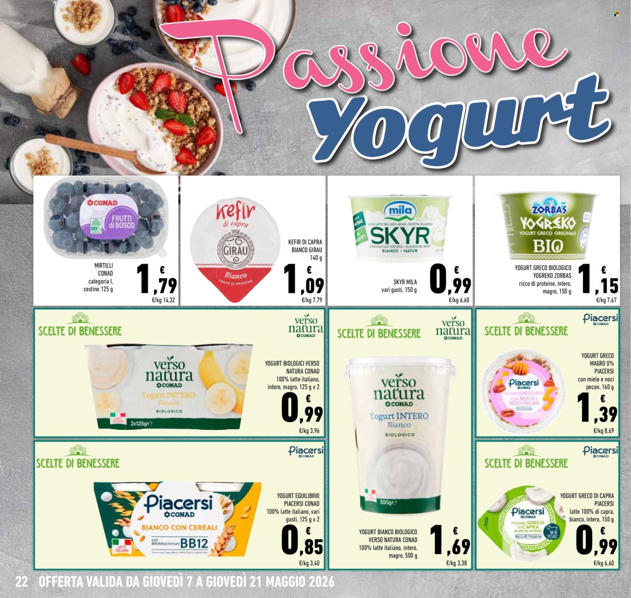 Volantino Conad - 7/5/2026 - 21/5/2026. Pagina 1