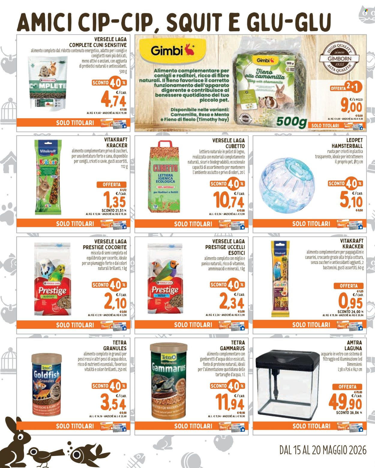 Volantino Pet Store Conad - 15/5/2026 - 20/5/2026. Pagina 6