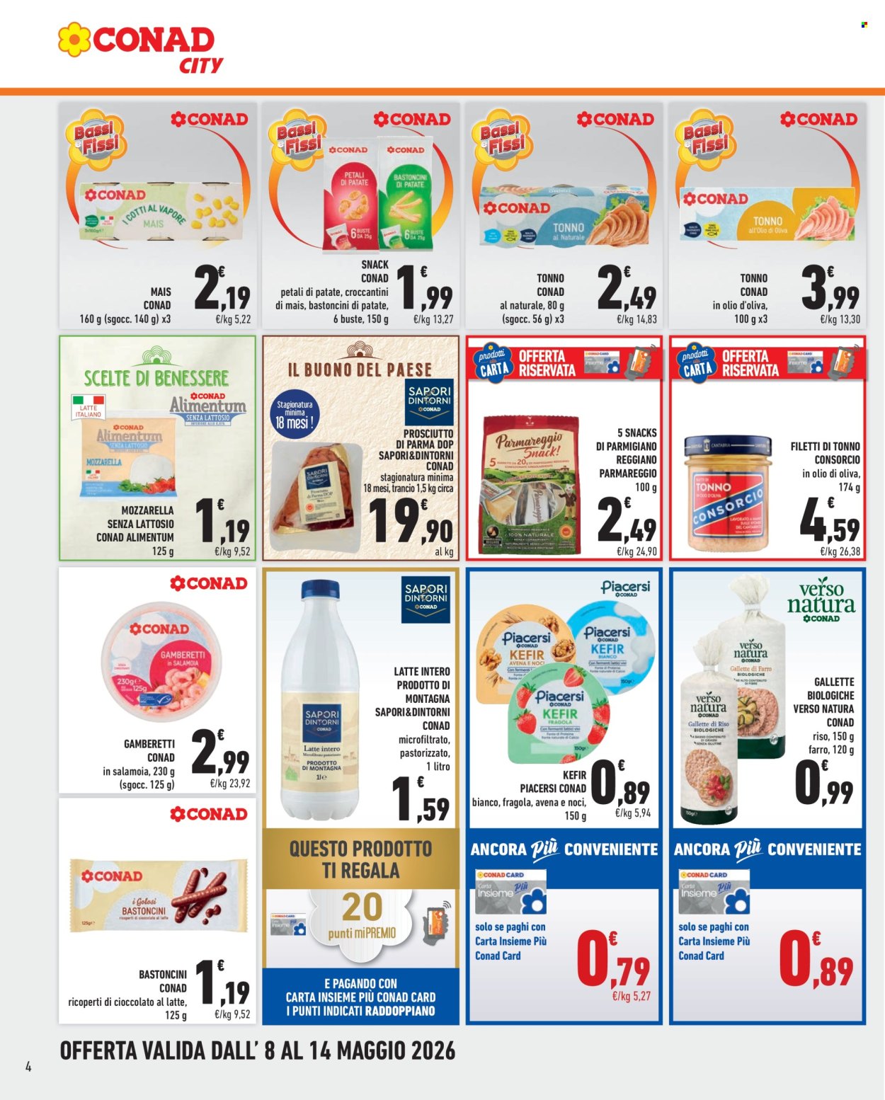 Volantino Conad City - 8/5/2026 - 14/5/2026. Pagina 4