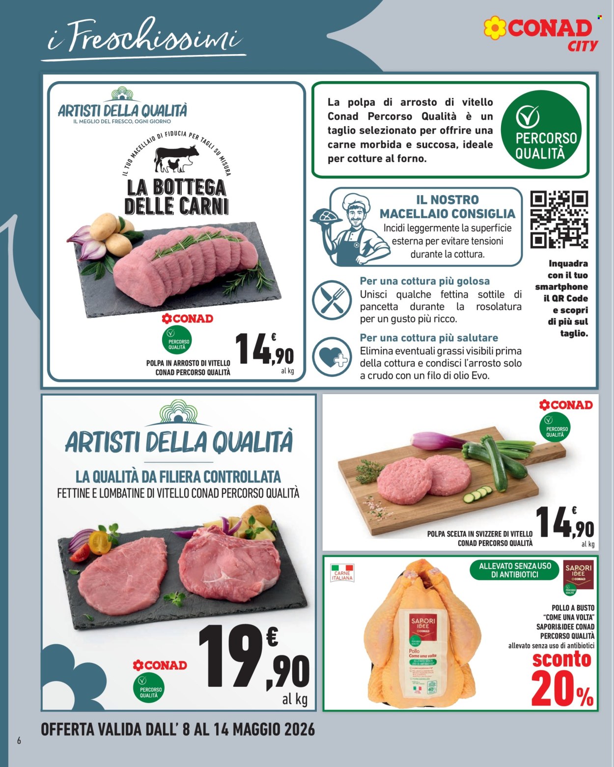 Volantino Conad City - 8/5/2026 - 14/5/2026. Pagina 6