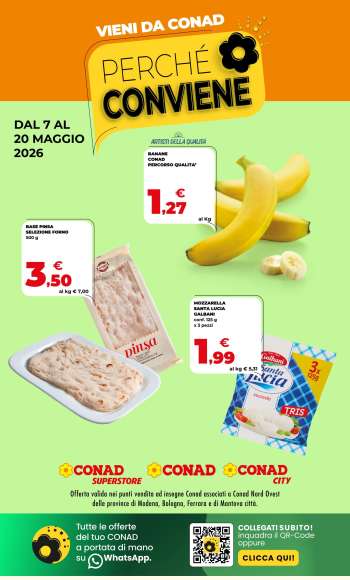 Volantino Conad - 7/5/2026 - 20/5/2026.