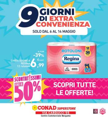 Volantino Conad Superstore - 6/5/2026 - 14/5/2026.