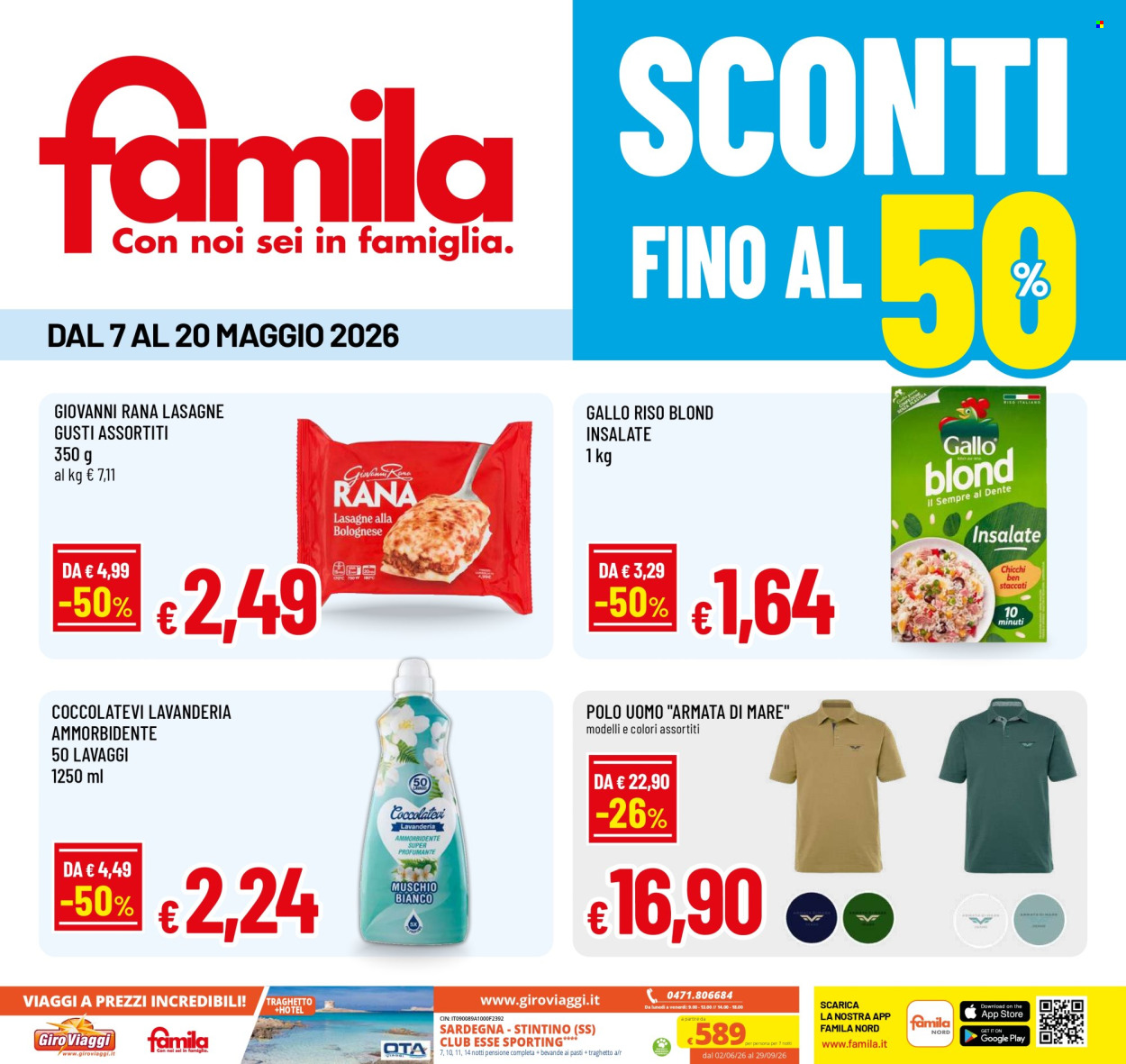 Volantino Famila - 7/5/2026 - 20/5/2026. Pagina 1