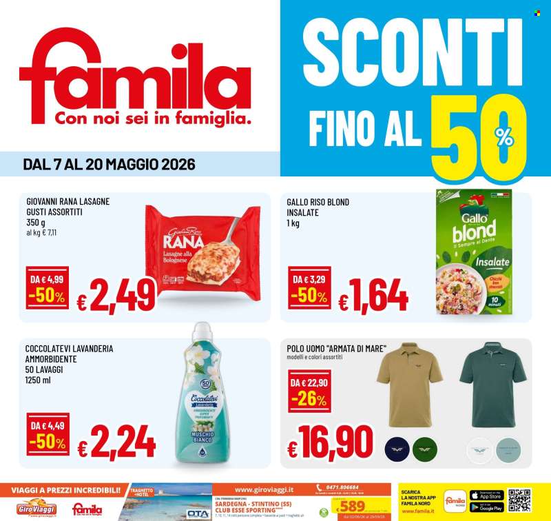 Volantino Famila - 7/5/2026 - 20/5/2026.