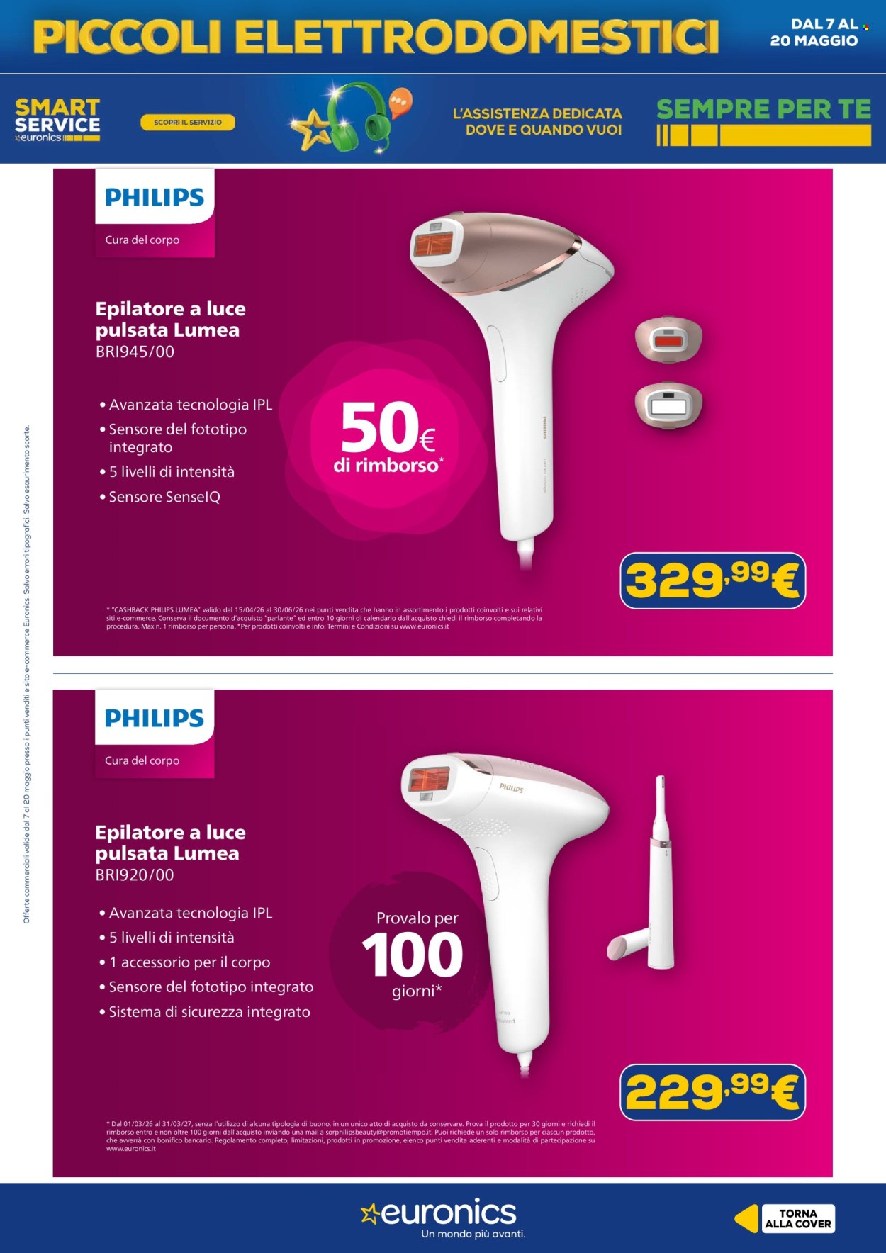 Volantino Euronics - 7/5/2026 - 20/5/2026. Pagina 11