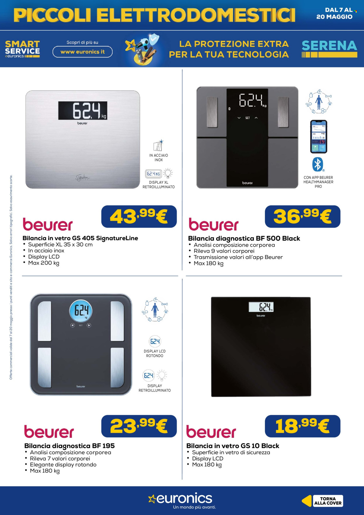 Volantino Euronics - 7/5/2026 - 20/5/2026. Pagina 20