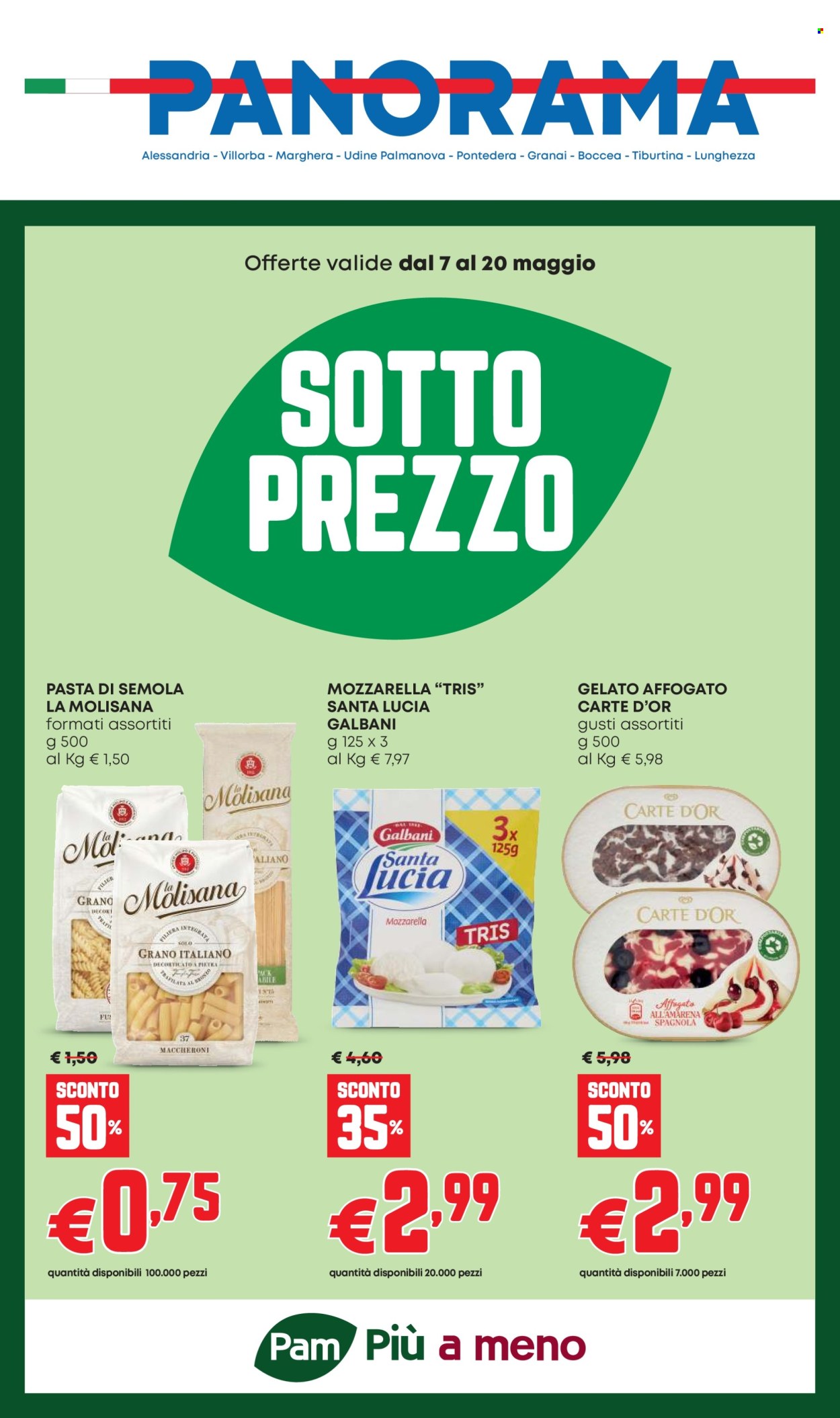 Volantino Panorama - 7/5/2026 - 20/5/2026. Pagina 1