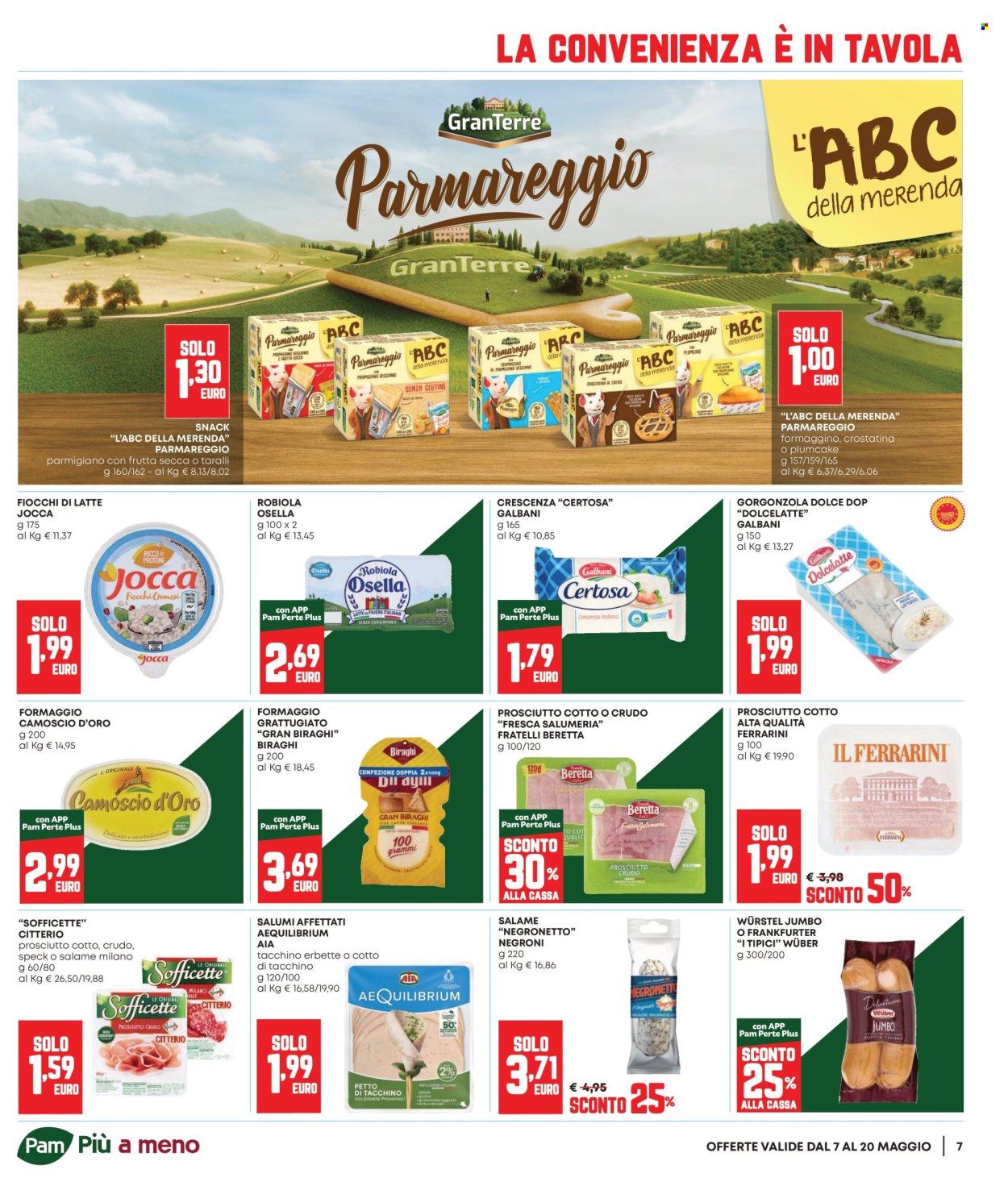 Volantino Pam Panorama - 7/5/2026 - 20/5/2026. Pagina 7
