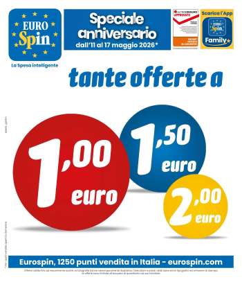 Volantino EuroSpin - 11/5/2026 - 17/5/2026.