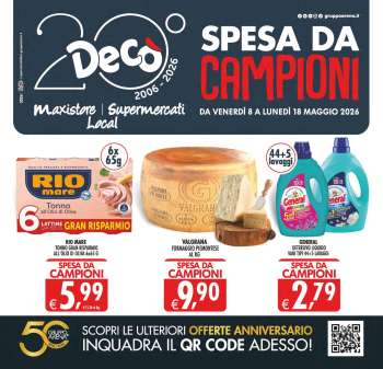 Volantino Deco - 8/5/2026 - 18/5/2026.