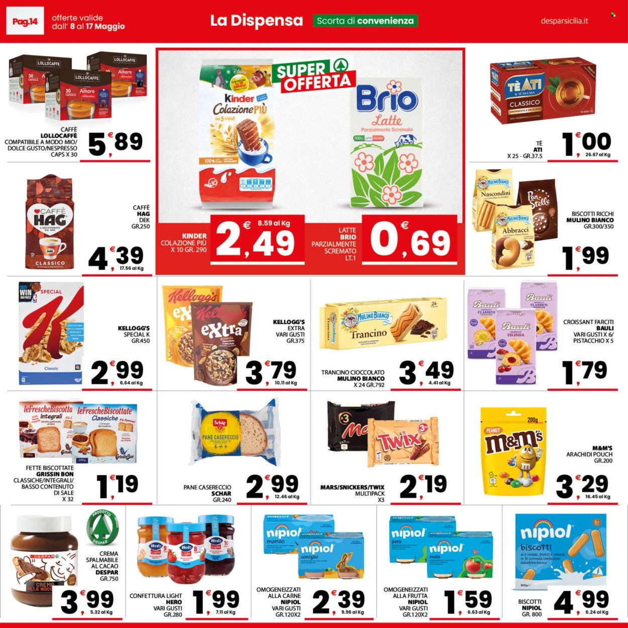 Volantino Despar - 8/5/2026 - 17/5/2026. Pagina 14