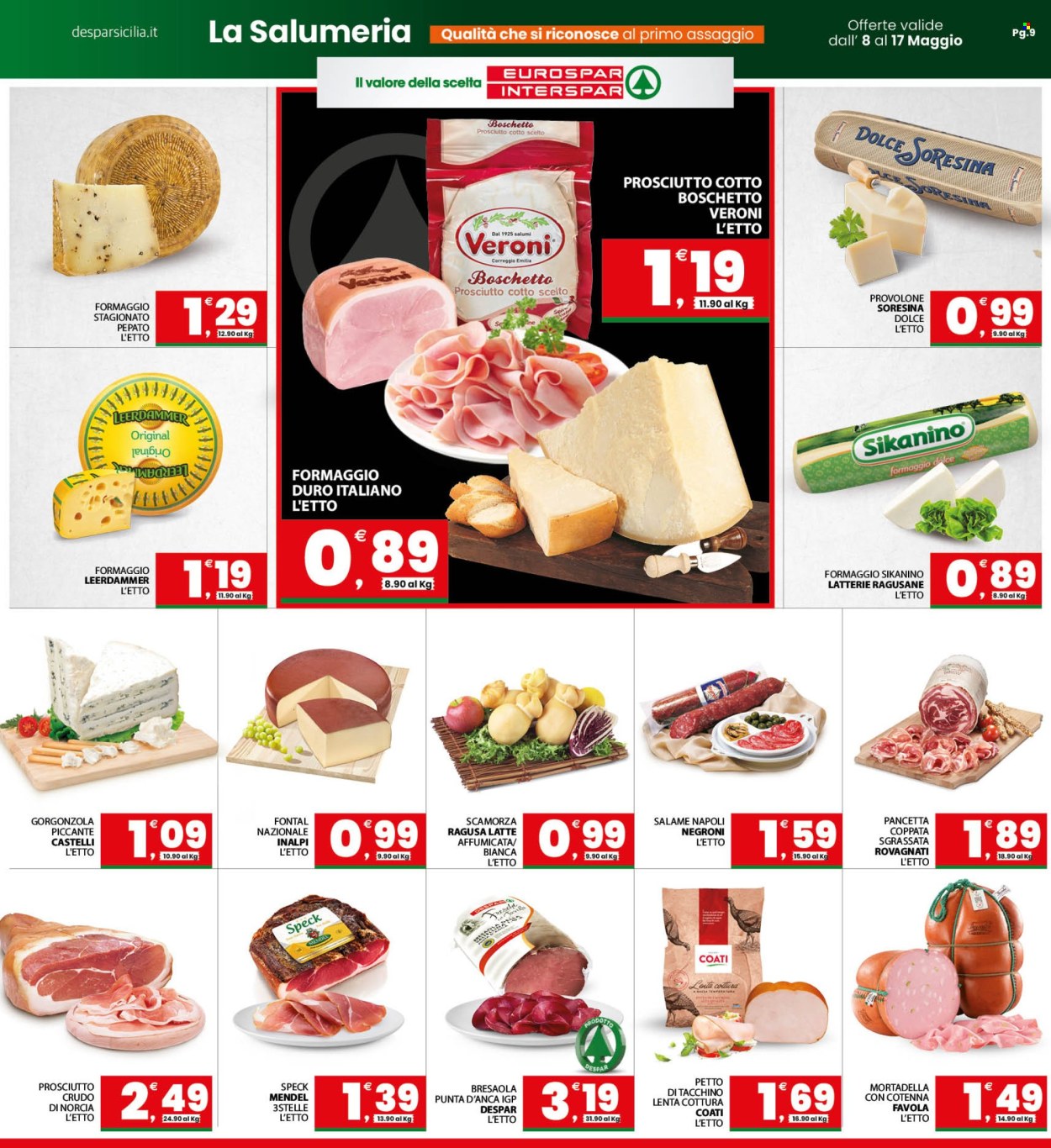 Volantino Eurospar - 8/5/2026 - 17/5/2026. Pagina 10