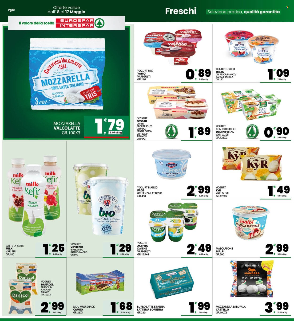 Volantino Eurospar - 8/5/2026 - 17/5/2026. Pagina 11